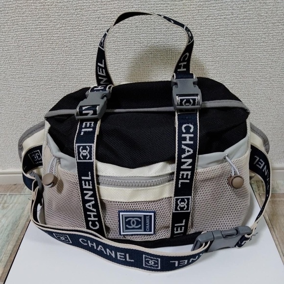 CHANEL Handbags - Vintage Chanel Sport Mesh Belt Bag Bum Bag Fanny Pack